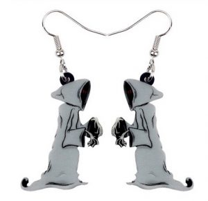 boucle d oreilles halloween fantome