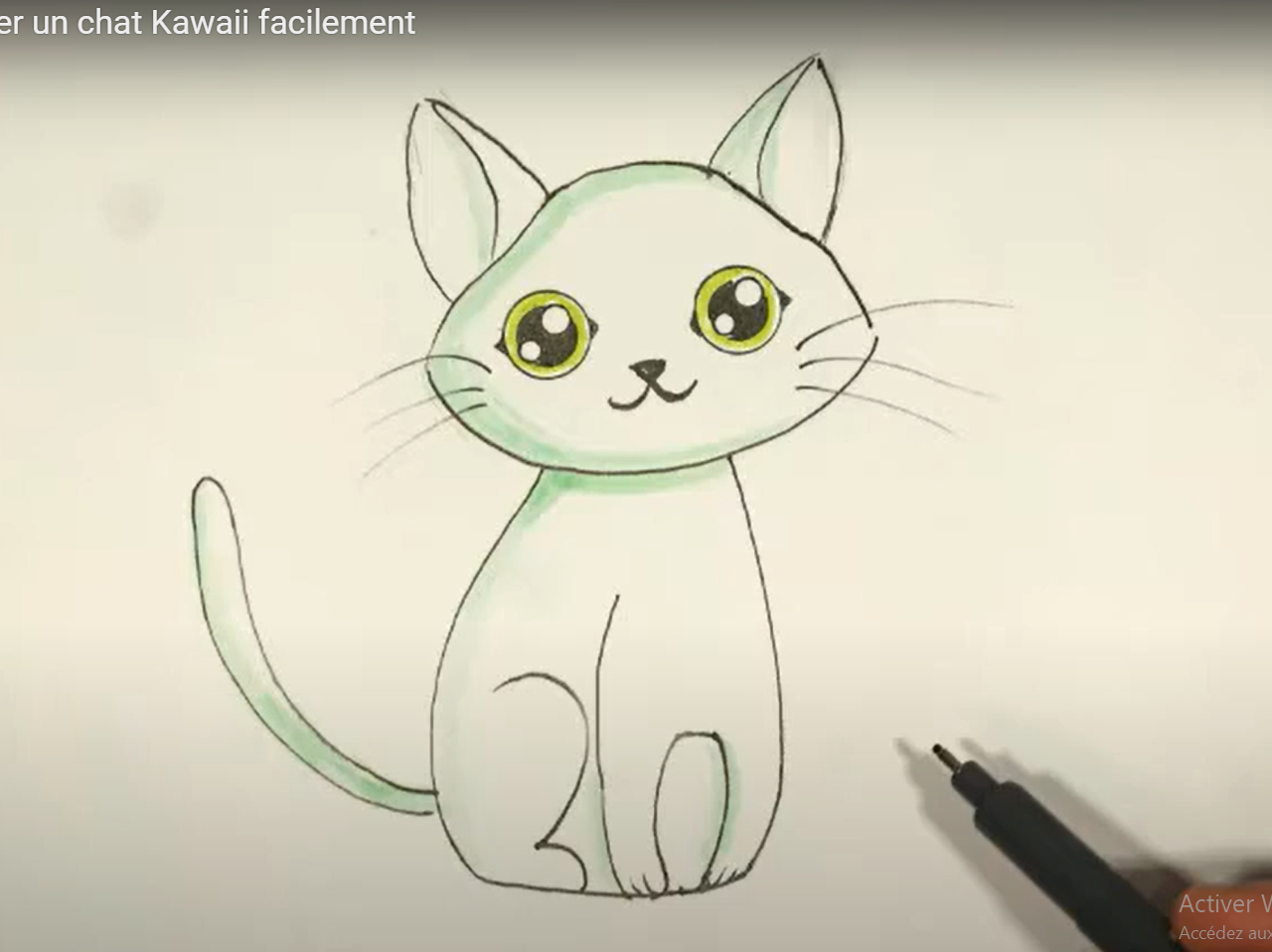 Dessins de chats faciles