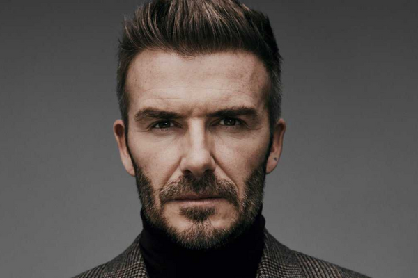 visage de david beckham