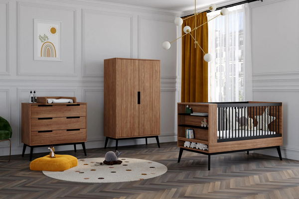 chambre bébé en bois massif